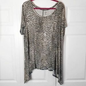 ANA | Printed Short Sleeve Tunic